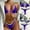 Purple, variant on BONIXOOM One Piece Swimsuit Women Tankini None Solid Bikinis Bikini Summer Swimwears on Clearance Purple Size 8