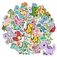 thumbnail image 4 of 35pcs Funny Dinosaur Stickers Cute Cartoon Stationery Stickers for Laptops Notebooks Suitcases, 4 of 9