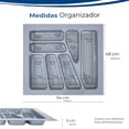 thumbnail image 4 of CUBERTERO ORGANIZADOR PARA CUBIERTOS MARCA GRAVITA, 4 of 5