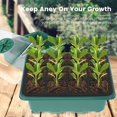 thumbnail image 2 of Plastic Seedling Starter Tray Seed Germination Flower Plant Pots Durable Nurse, 2 of 6
