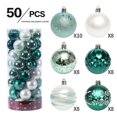 thumbnail image 1 of Faithtur Christmas Ball Hanging Ball Baubles Christmas Tree Decoration Set, 1 of 2