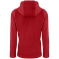 thumbnail image 3 of Women's Cutter & Buck Red Kansas City Chiefs Evoke Eco Softshell Recycled Full-Zip Hooded Jacket, 3 of 3