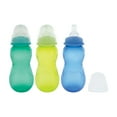 thumbnail image 3 of Nuby Non-Drip Standard Neck Bottle for Infants, 10 fl oz, 3 Count, Multicolor Bottles, 3 of 12