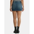 thumbnail image 3 of Madden NYC Women's Denim Mini Skirt, Sizes XXS-XXL, 3 of 5