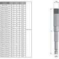thumbnail image 4 of FYBTO 1/4" Quick-Change Hex Shank 6mm Nut Setter Driver Drill Bit, 80mm Length Metric No-magnetic 1Pcs-0624, 4 of 5
