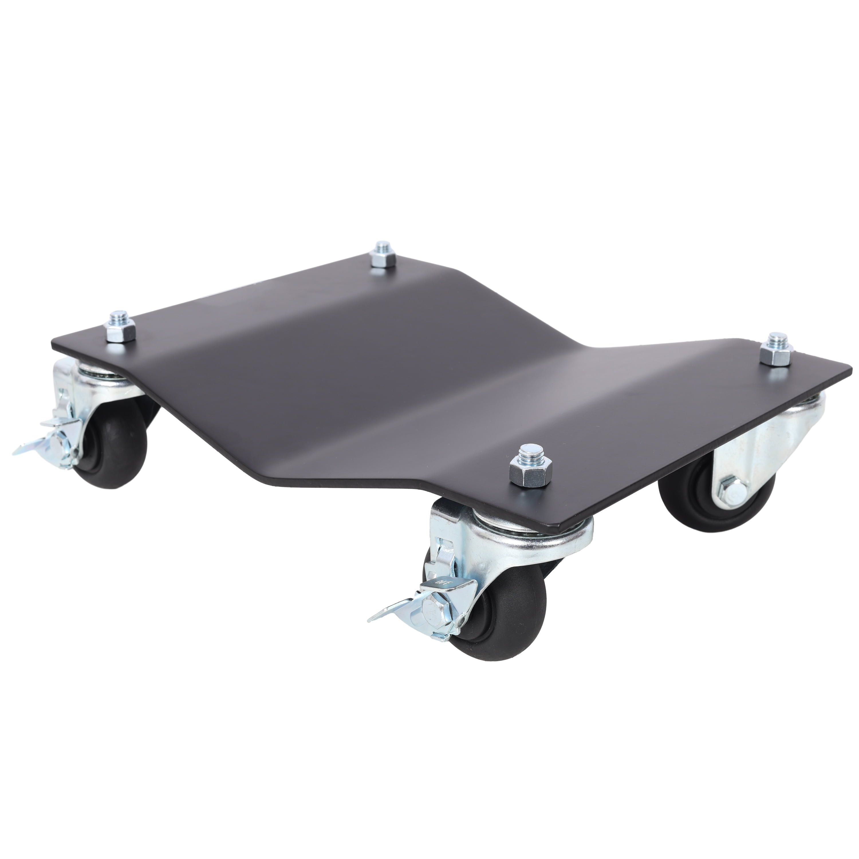 Professional Steel Vehicle Dollies,Heavy Duty Wheel Dolly,Car Dolly,Steel Tire Skates with Brakes