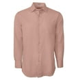 thumbnail image 4 of Berlioni Classic Regular Fit Solid Button Up Long Sleeve Pocket Work Dress Shirt, 4 of 5