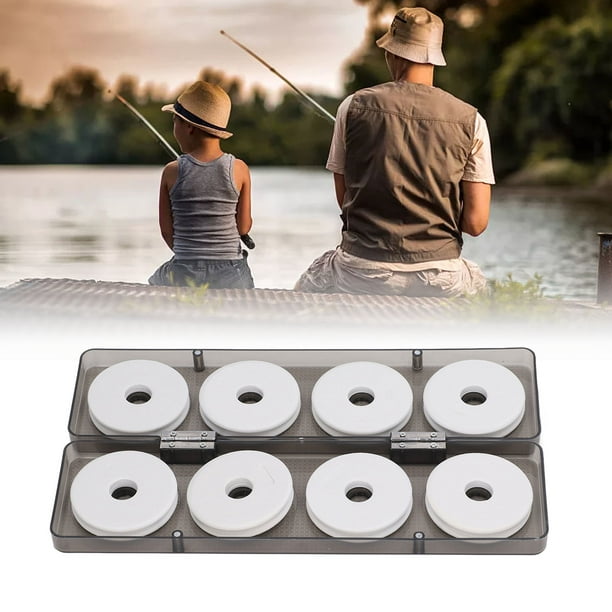 Fishing Line Spool Case, High Security 8 Spools Fishing Line Spool Storage  Box Durable For Fishing 