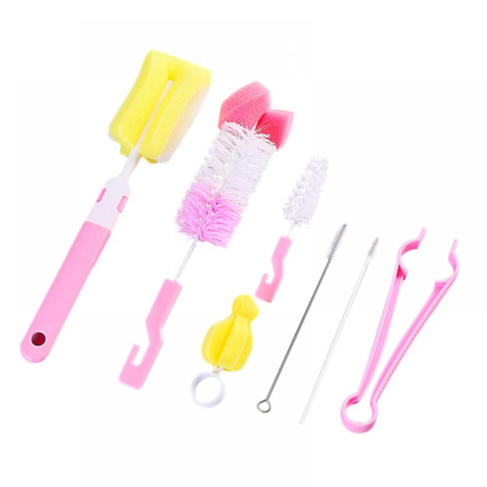 Novobey Bottle Brush Baby Bottle Brush Bottle Cleaner Straw Cleaner Cleaning Brush Bottles