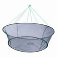 thumbnail image 1 of Red de pesca de nailon plegable, ligera, resistente, portátil, para lanzar a mano, para cangrejos, pececillos, camarones y cangrejos de río., 1 of 8