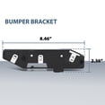 thumbnail image 4 of Front Right Passenger RH Bumper Bracket Fit For 2015-2018 Ford Edge FT4Z17C947A, 4 of 10