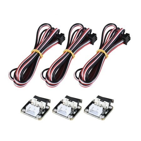 Limit Switches Plug Control CR-10 Accessories ENDSTOP Motion Collision Switch 3 Pack for RAMPS 1.4 RepRap 3D Printer CR-10 CR-10S CR-S4