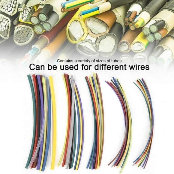 Heat Shrink Tubing, Wire Wrap Cable, Shrinkable Tube Environmental Friendly Mobile Phone Data Cable Auto Electricians for Garages