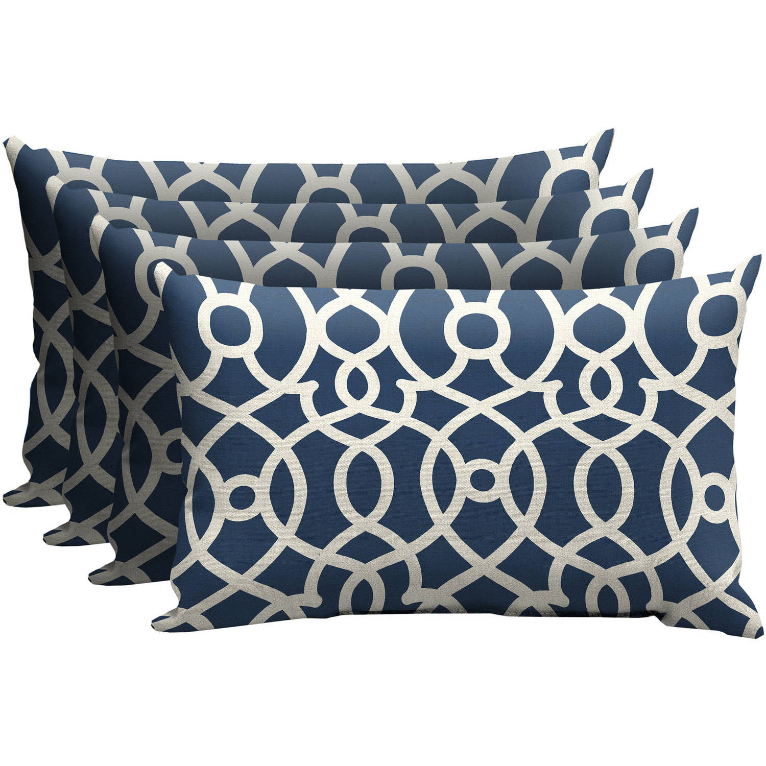 Mainstays Outdoor Patio Lumbar Pillow, S