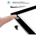 thumbnail image 6 of A4 LED tracing light box, USB-powered, suitable for artistic endeavours including tattoo transfer, painting, live streaming, sketching, animation, template creation, and diamond painting., 6 of 6