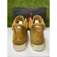 thumbnail image 4 of Ni - ke Air Jordan 6 Wheat Golden Harvest Retro Size 13 Mens Sneakers 2017 384664-705, 4 of 5