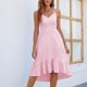 thumbnail image 2 of Vestidos Para Mujer Vestidos Casuales de Moda Sling Cintura Media Con Cuello en V Sin Mangas Vestido A Rayas Sin Tirantes Odeerbi ODB156277, 2 of 6