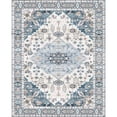 thumbnail image 5 of Area Rugs for Living Room, 8'x10' Washable Moroccan Neutral Geometric Low Pile Non-Slip Rug for Bedroom Kitchen Dining Room Entryway, 5 of 9