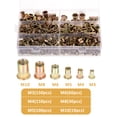 thumbnail image 4 of Mistaha Ensemble Assorti de Rivets en Acier au Carbone Galvanisé pour Applications Automobiles et Industrielles, 4 of 7