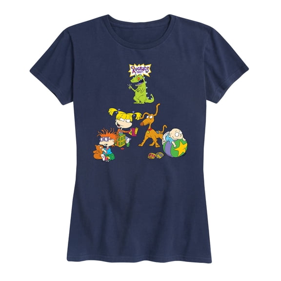 Rugrats - Playing With Toys - Women's Short Sleeve Graphic T-Shirt