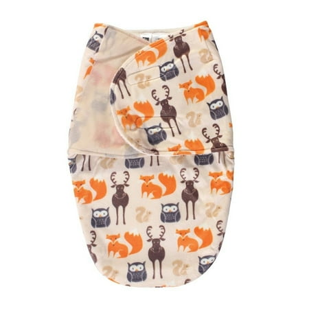 UPC: 0660168590579 | Hudson Baby Infant Boy Plush Swaddle Wrap  Forest  0-3 Months