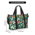 thumbnail image 2 of Travel Duffle Bag Red berries green leaves white flowers Travel Tote Bags Carry on Luggage Waterproof Weekender Bags with Top Handle Adjustable Shoulde Strap for Travel Gym, 2 of 5