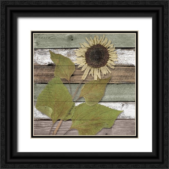 Sophie 6 26x26 Black Ornate Wood Framed with Double Matting Museum Art Print Titled - Sunwood I