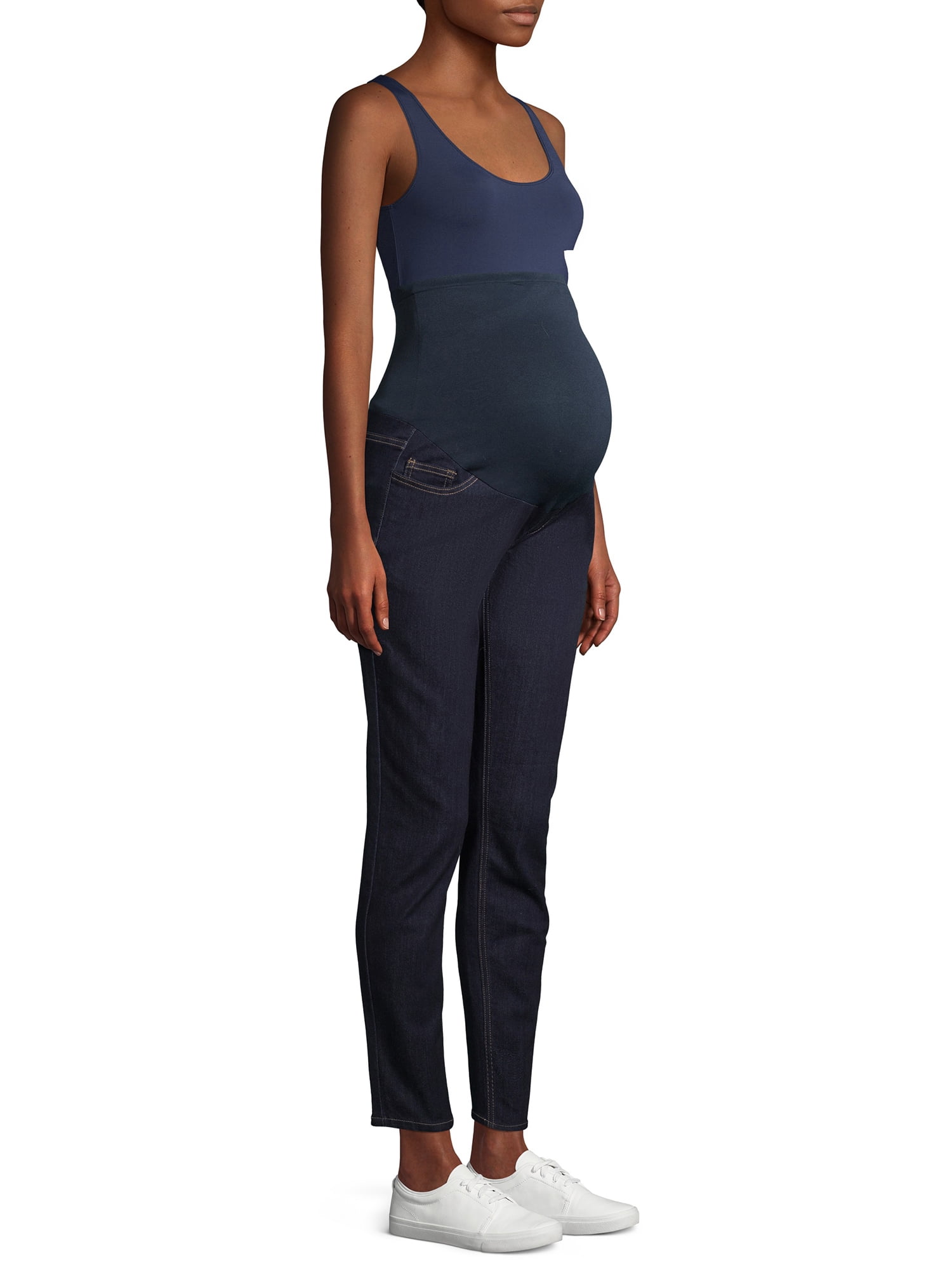 Time and Tru Maternity Skinny Jeans with 5 Pockets