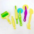 thumbnail image 2 of 6pcs/set Kids Color Play Dough Model Tool Toys 3D Plasticine Tools Playdough Set Early Learning Toys, 2 of 4
