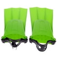 thumbnail image 3 of Adults Adjustable Flippers Swimming Diving Learning Tools XL Green, 3 of 7