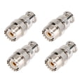 thumbnail image 2 of 4 Uds BNC Macho A UHF Hembra RF Cable Coaxial Conector Adaptador Conector Convertidor, 2 of 7