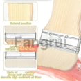 thumbnail image 4 of For 3 pcs flat paddle paint brush setwide paint brush large paint brush 345 inch paint brush for, 4 of 5