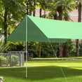thumbnail image 2 of Outsunny Sun Sail Shade Support Pole Adjustable Height Support, 2 of 10