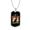 Military Chain (Gold), variant on Homeland Security Dog Dog Tag Necklace Stainless Steel 24" Chain Silver Tone or Gold Tone