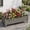 Gray-17.6"H, variant on Nihsuao 30in Large Raised Garden Bed with Wheels, Outdoor Elevated Planter with Weatherproof Resin, Effective Drainage for Backyard, Patio and Balcony, Gray
