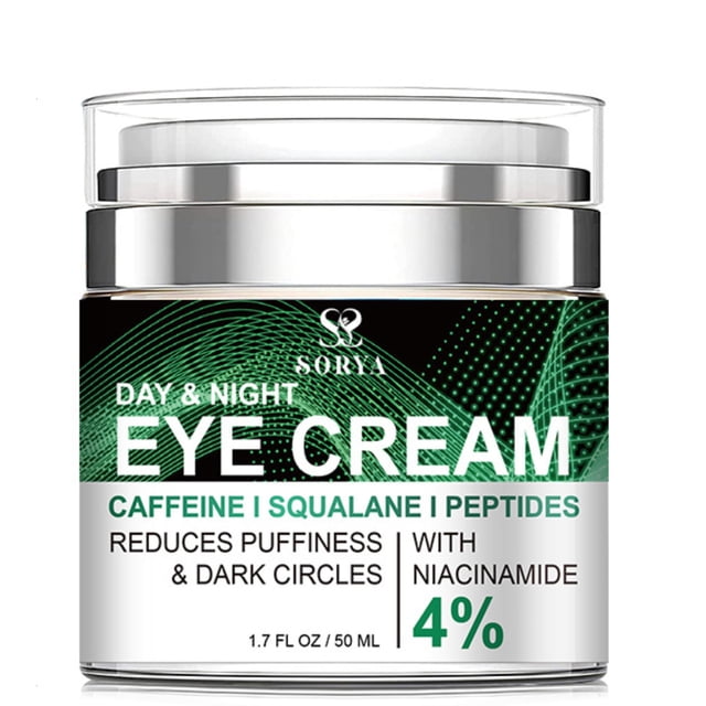 SORYA Crema para ojos Elimina las ojeras, la hinchazón, las bolsas de los ojos, las arrugas, las líneas finas, las bolsas debajo de los ojos, el colágeno antienvejecimiento, revitaliza tu apariencia c