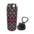 thumbnail image 2 of Fotbe red Minimalist Snowflake Pattern 18 Oz Sports Insulated Kettle Vacuum Cup Stainless Steel Travel Mug Cup Thermal Flask,Insulated Kettle for Cycling Gym Basketball Outdoor, 2 of 7