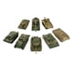 thumbnail image 4 of Kits de Modelos de Tanque 1/72 de 8 Piezas, Juegos de Rompecabezas, Simulación 4D, Ensamblaje DIY para Colección de Juguetes Educativos, Recuerdo, Exh Estilo B, 4 of 10