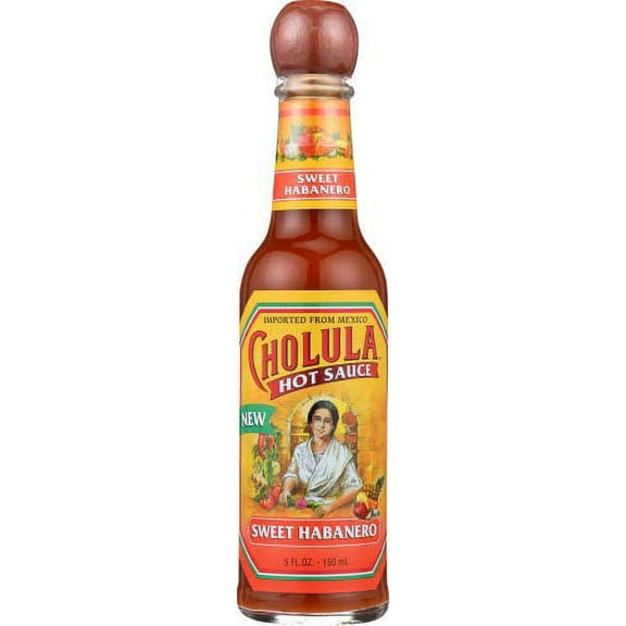 Cholula Sauce Hot Sweet Habanero 5.0 OZ (Pack of 6)