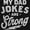 Black, variant on My Dad Jokes Are Strong Funny Fathers Men's Graphic T Shirt Tees Brisco Brands S