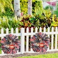 thumbnail image 6 of Patriotic Wreath Fourth Wreaths, Memorial Day Pride Garland Front Door Red White And Blue Wreath Summer American Flag Independence Swag Indoor Outdoor Wall, 6 of 6