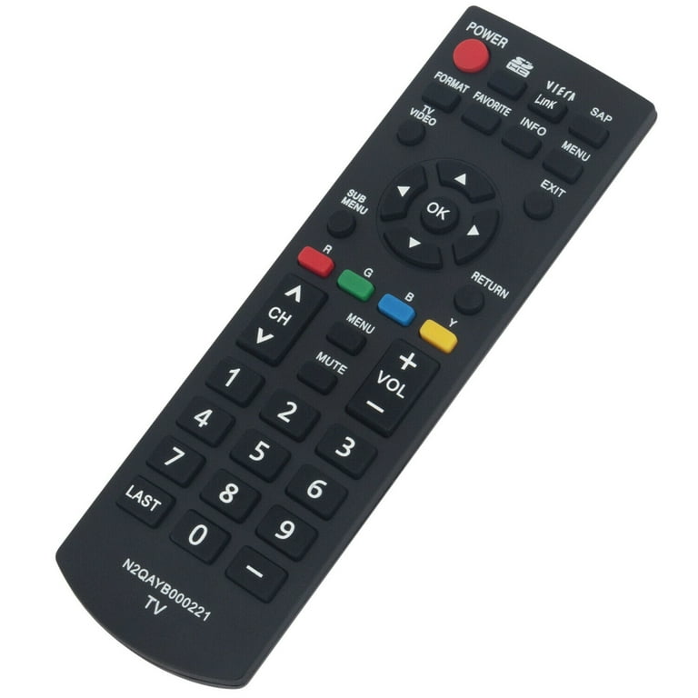 N2QAYB000221 Replace Remote for Panasonic TV TH-42PX80U TH-42PZ80U  TH-46PZ80U