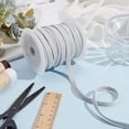 25M Polyester Ribbons for Shoelaces Light Grey 1/4 inch(8mm) 27.34 ...