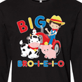 thumbnail image 4 of Inktastic Farmer Tractor EIEIO Big Bro Long Sleeve T-Shirt, 4 of 5