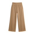 thumbnail image 5 of Women High Waist Wide Leg Sweatpants JIANLAI Elastic Soft Knit Loose Trousers With Side Pockets For Yoga Travel Daily Streetwear, 5 of 5