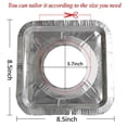 thumbnail image 2 of Fundas de aluminio MOACOCK para estufa de gas, 50 unidades, 2 of 4