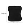 thumbnail image 5 of BESTYASH 2pcs Weight Lifting Grips Antislip Gym Weightlifting Grips Black Neoprene Polyester For Athletes, 5 of 6