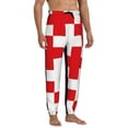 thumbnail image 4 of Kdxio Red Cross 1 Pattern Joggers,Sweatpants for Men with Pockets-Large, 4 of 5