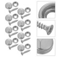 thumbnail image 1 of BESTYASH 24Jgo Accesorios De Tornillos Decorativos En Acero Inoxidable Plata Para Montaje De Muebles, 1 of 6