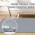 thumbnail image 2 of Braided Area Rug x Ft Washable Rugs for Entryway Throw Rugs Rubber Backed Boho Door Mat Indoor Entrance Cotton Kitchen Rugs Woven Front Door Rug for Foyer Living Room Tan/, 2 of 8
